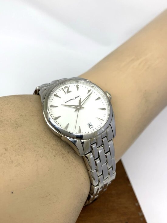 Hamilton Women\'s Watch H42211155 Jazzmaster Swiss Quartz Silver Steel 30mm main image 14